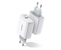 UGREEN Ładowarka sieciowa CD170 USB + USB-C 36W biała - 1488946 - zdjęcie 1